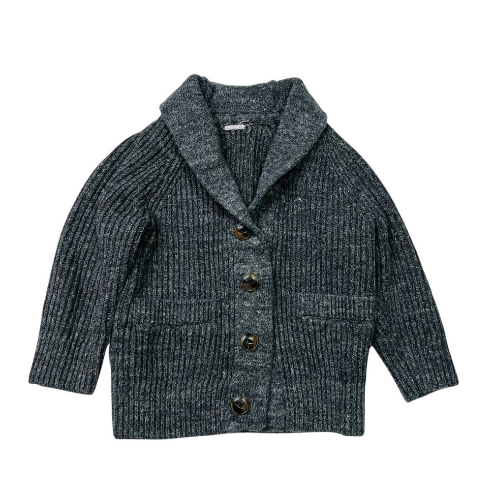 GAP Kids Gray Shawl‎ Collar Sweater